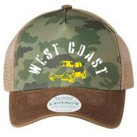 WEST COAST SUMMER BUGGIN' West Coast Best Coast Legacy Tie Dye Trucker Hat