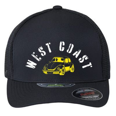 WEST COAST SUMMER BUGGIN' West Coast Best Coast Flexfit Unipanel Trucker Cap