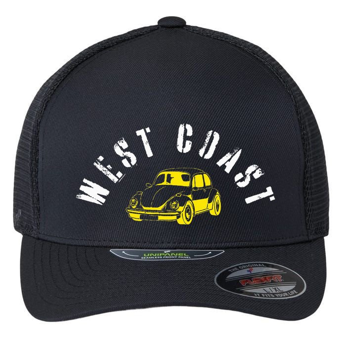 WEST COAST SUMMER BUGGIN' West Coast Best Coast Flexfit Unipanel Trucker Cap
