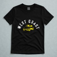 WEST COAST SUMMER BUGGIN' West Coast Best Coast T-Shirt