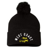 WEST COAST SUMMER BUGGIN' West Coast Best Coast Pom Pom 12in Knit Beanie