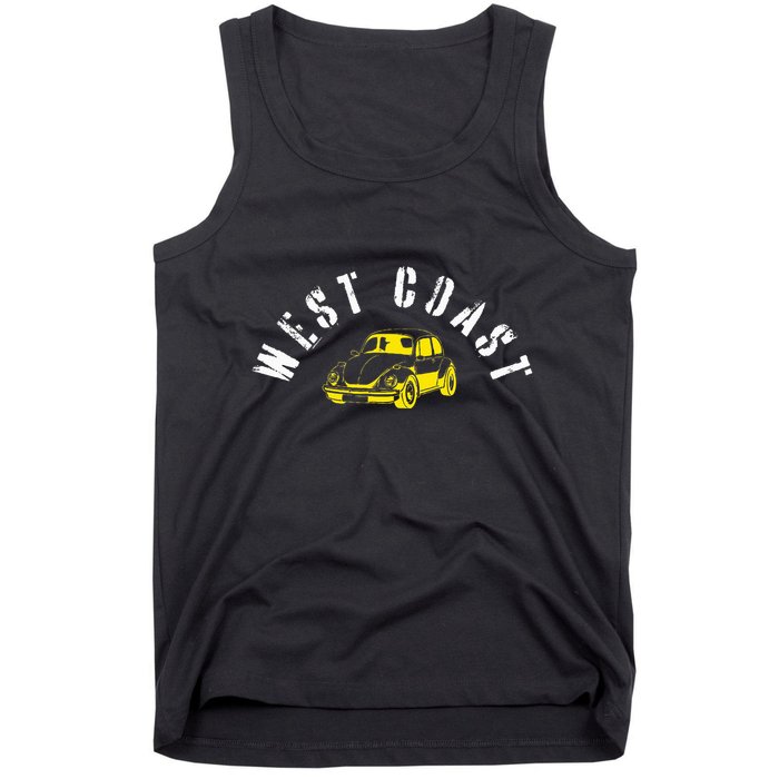 WEST COAST SUMMER BUGGIN' West Coast Best Coast Tank Top