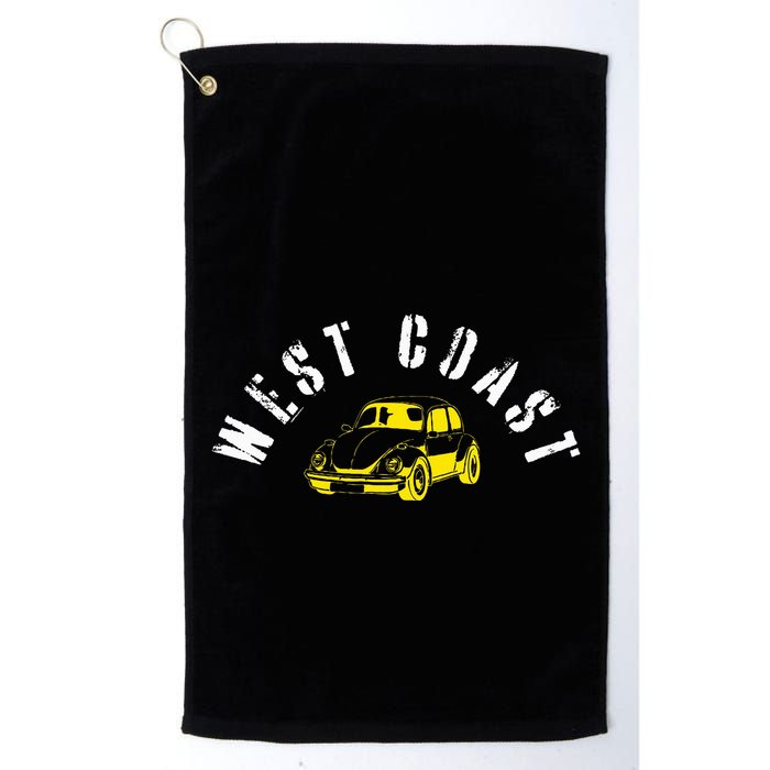 WEST COAST SUMMER BUGGIN' West Coast Best Coast Golf Towel