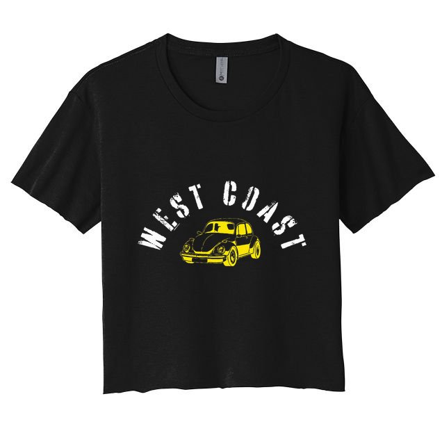 WEST COAST SUMMER BUGGIN' West Coast Best Coast Crop Top