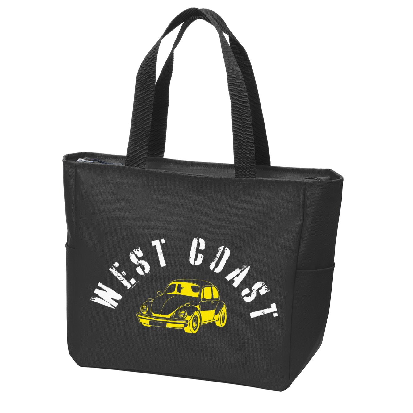 WEST COAST SUMMER BUGGIN' West Coast Best Coast Zip Tote Bag