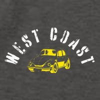 WEST COAST SUMMER BUGGIN' West Coast Best Coast Vector Backpack