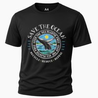 Whale Conservation Save The Ocean Humpback Whale Lover Performance Shirt