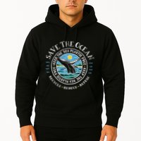 Whale Conservation Save The Ocean Humpback Whale Lover Hoodie