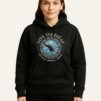 Whale Conservation Save The Ocean Humpback Whale Lover Hoodie