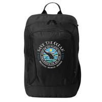Whale Conservation Save The Ocean Humpback Whale Lover City Backpack