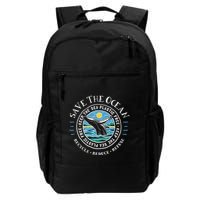 Whale Conservation Save The Ocean Humpback Whale Lover Backpack
