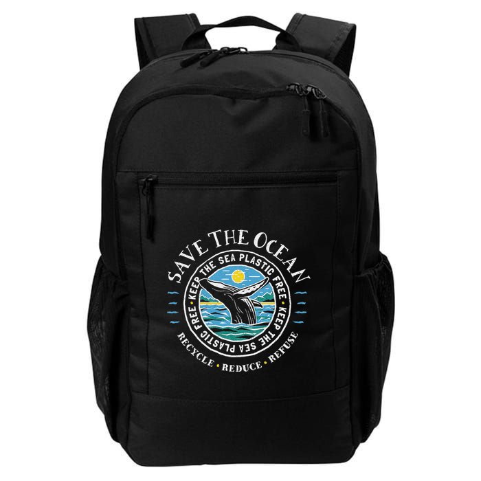 Whale Conservation Save The Ocean Humpback Whale Lover Backpack