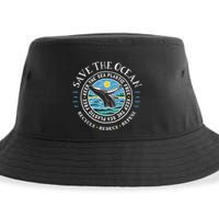 Whale Conservation Save The Ocean Humpback Whale Lover Sustainable Bucket Hat