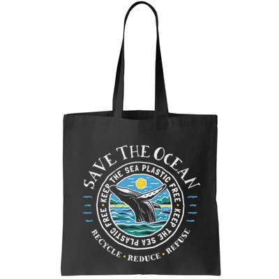 Whale Conservation Save The Ocean Humpback Whale Lover Bag