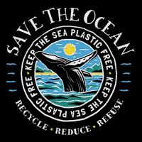 Whale Conservation Save The Ocean Humpback Whale Lover Magnet