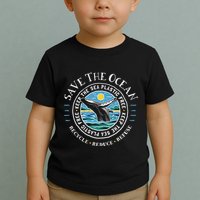 Whale Conservation Save The Ocean Humpback Whale Lover Toddler T-Shirt