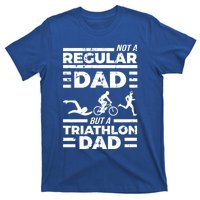 World Coolest Triathlon Dad For Triathlete Daddy Gift T-Shirt