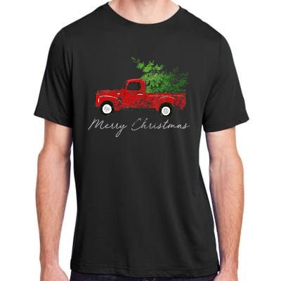 Wagon Christmas Tree On Car Xmas Vacation Adult ChromaSoft Performance T-Shirt