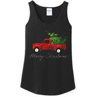 Wagon Christmas Tree On Car Xmas Vacation Ladies Essential Tank