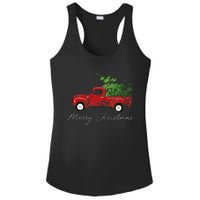 Wagon Christmas Tree On Car Xmas Vacation Ladies PosiCharge Competitor Racerback Tank