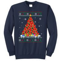 Watermelon Christmas Tree Funny Ugly Christmas Sweater Sweatshirt