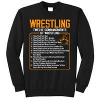 Wrestling Coach Team Humor Wrestling Sport Lover Enthusiast Sweatshirt