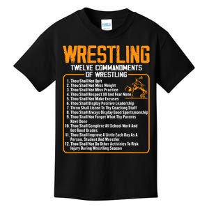 Wrestling Coach Team Humor Wrestling Sport Lover Enthusiast Kids T-Shirt