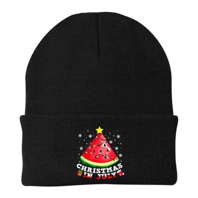 Watermelon Christmas Tree Christmas In July Summer Vacation Beanie