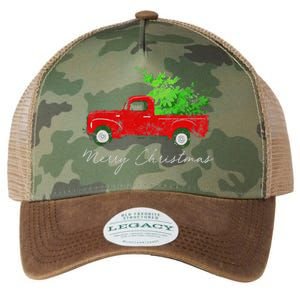 Wagon Christmas Tree On Car Xmas Vacation Legacy Tie Dye Trucker Hat