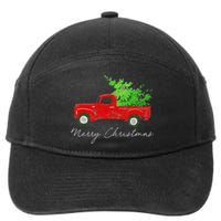 Wagon Christmas Tree On Car Xmas Vacation 7-Panel Snapback Hat