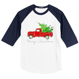 Wagon Christmas Tree On Car Xmas Vacation Baseball Sleeve Shirt