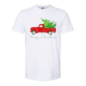 Wagon Christmas Tree On Car Xmas Vacation Softstyle CVC T-Shirt