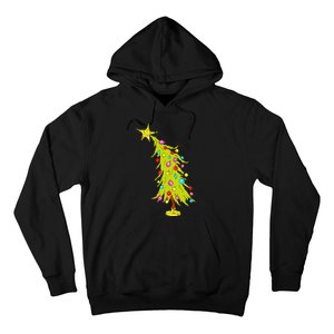 Whimsical Christmas Tree Trendy Christmas Tree Hoodie