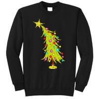 Whimsical Christmas Tree Trendy Christmas Tree Sweatshirt