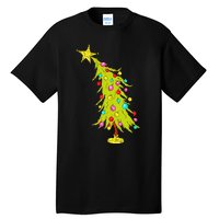 Whimsical Christmas Tree Trendy Christmas Tree Tall T-Shirt