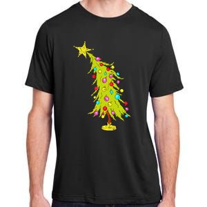 Whimsical Christmas Tree Trendy Christmas Tree Adult ChromaSoft Performance T-Shirt