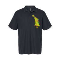 Whimsical Christmas Tree Trendy Christmas Tree Softstyle Adult Sport Polo