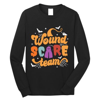 Wound Care Team Halloween Team Crew Nurse Practitioner Long Sleeve Shirt