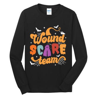 Wound Care Team Halloween Team Crew Nurse Practitioner Tall Long Sleeve T-Shirt