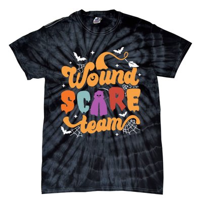 Wound Care Team Halloween Team Crew Nurse Practitioner Tie-Dye T-Shirt