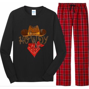 Western Cowboy Tees Howdy Long Sleeve Pajama Set