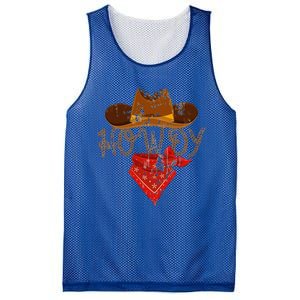 Western Cowboy Tees Howdy Mesh Reversible Basketball Jersey Tank