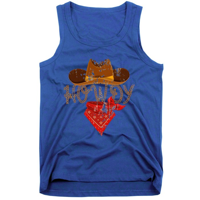 Western Cowboy Tees Howdy Tank Top