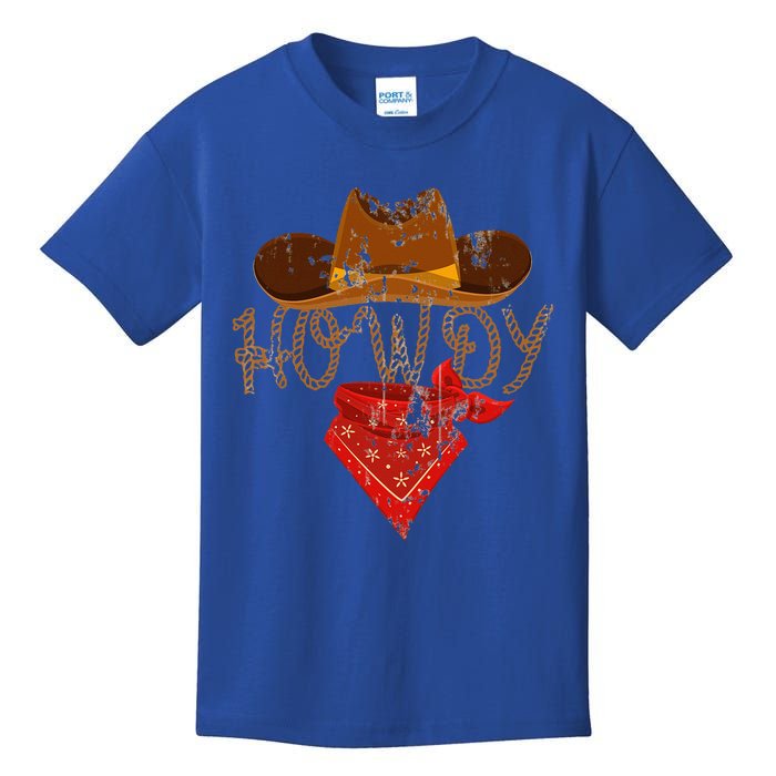 Western Cowboy Tees Howdy Kids T-Shirt