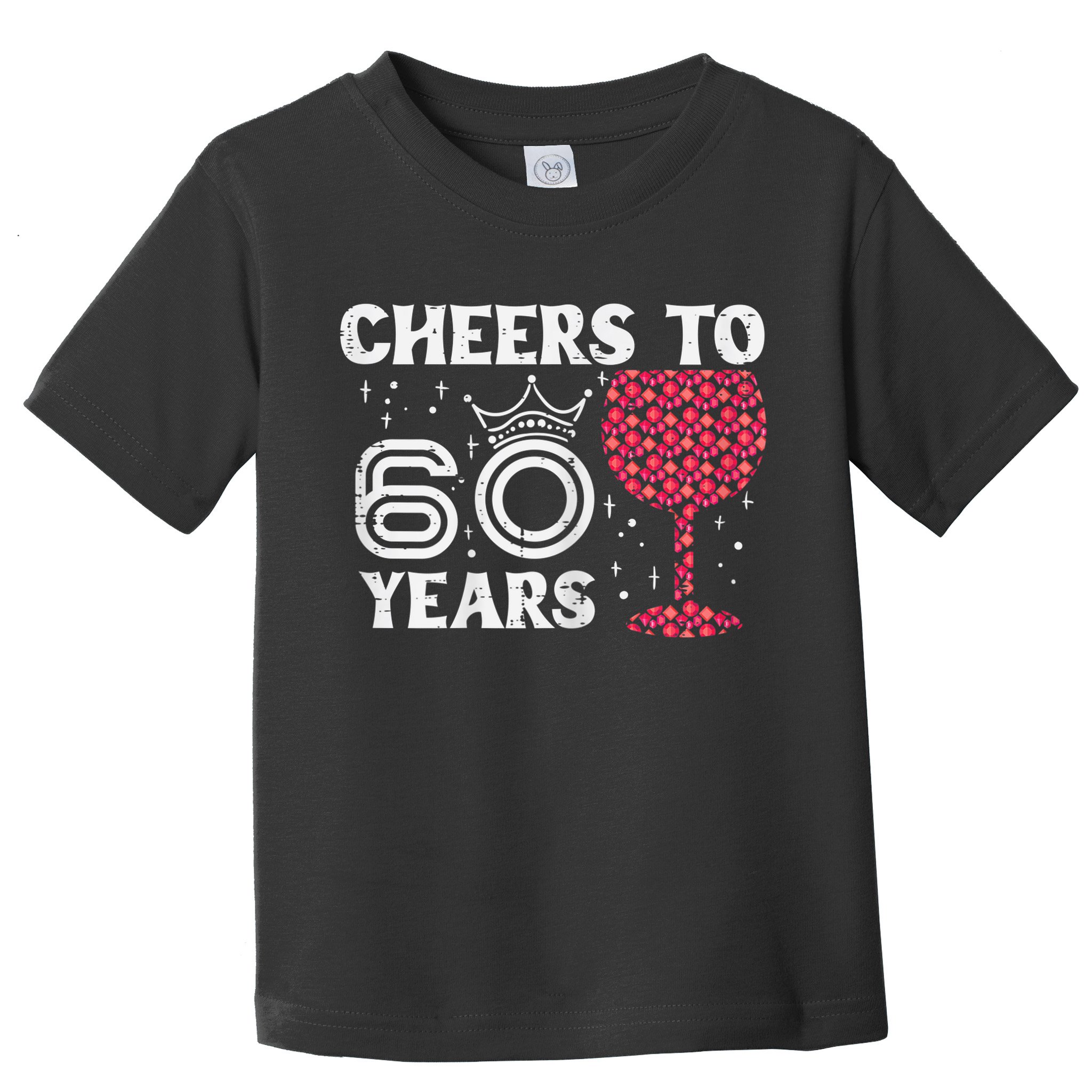 Wo Cheers To 60 Years 60th Birthday Party 60 Years Old Wo Toddler T-Shirt