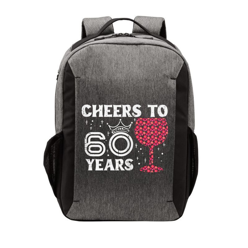 Wo Cheers To 60 Years 60th Birthday Party 60 Years Old Wo Vector Backpack