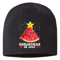 Watermelon Christmas Tree Christmas In July Summer Vacation Sustainable Beanie