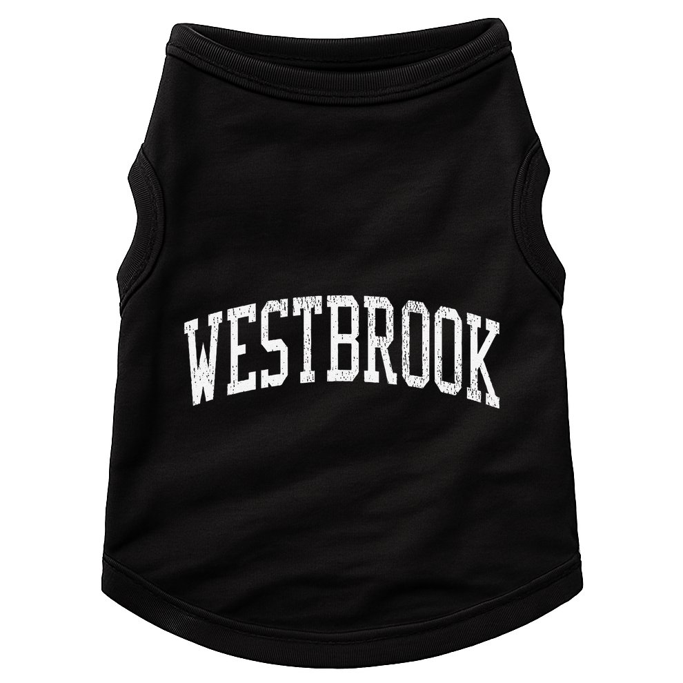 Westbrook Ct Vintage Athletic Sports Js02 Doggie Tank