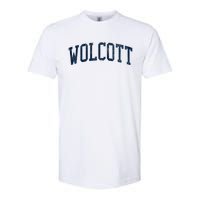 Wolcott Ct Vintage Athletic Sports Softstyle CVC T-Shirt