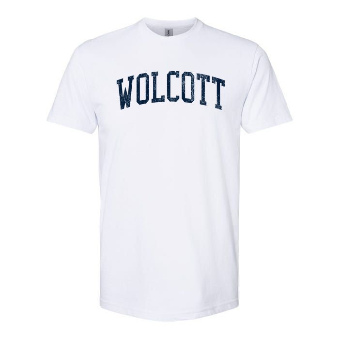 Wolcott Ct Vintage Athletic Sports Softstyle CVC T-Shirt